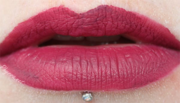 Dose of Colors Berry Me Lip Swatch