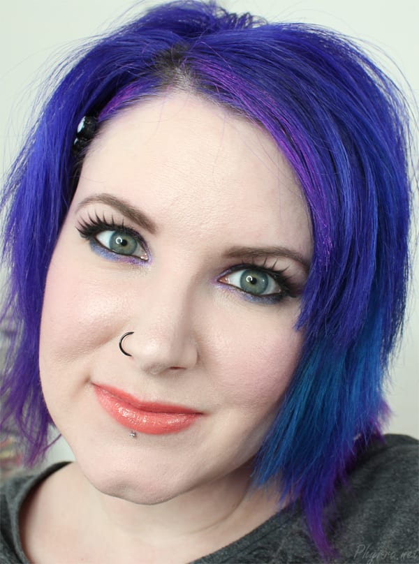 On top of NARS Anse Soleil for my Purple Darling Girl Tutorial
