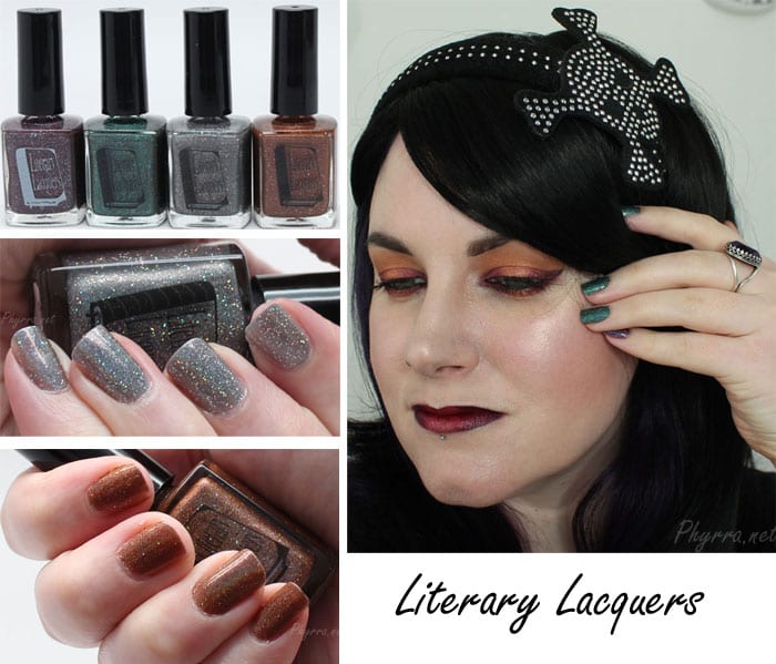 Literary Lacquers Rebecca and Luggage for Your Journey