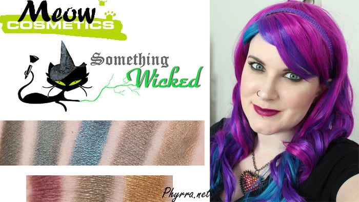 Meow Cosmetics Something Wicked Review and Video