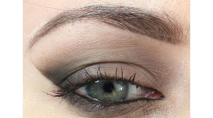 Saucebox Snowflake, Almond, Cream Dream and Toffee were used in this look. See it here.