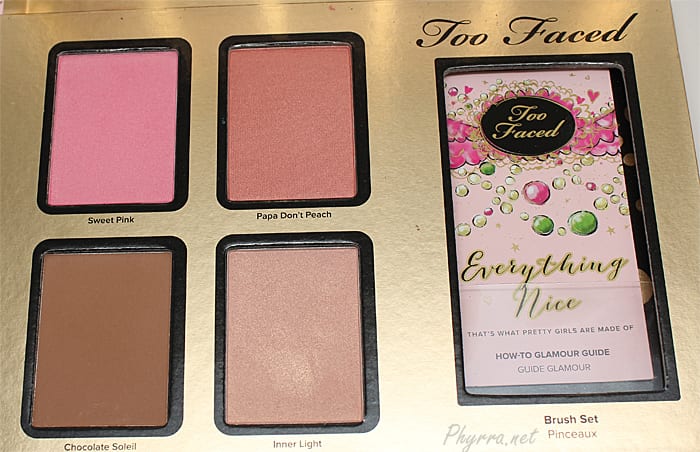 Too Faced Everything Nice Set Review