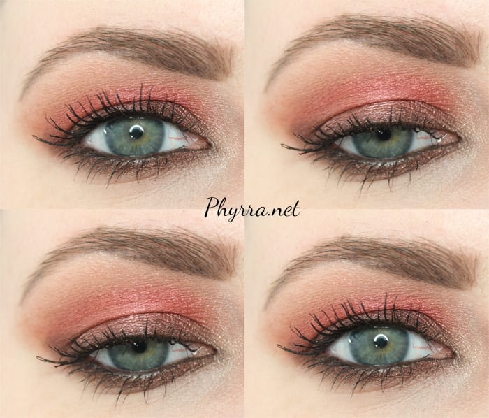 Marsala eyeshadow. See the tutorial.