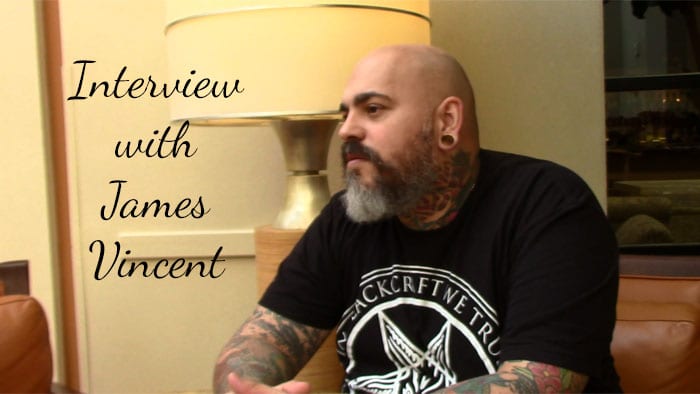 Interview with James Vincent