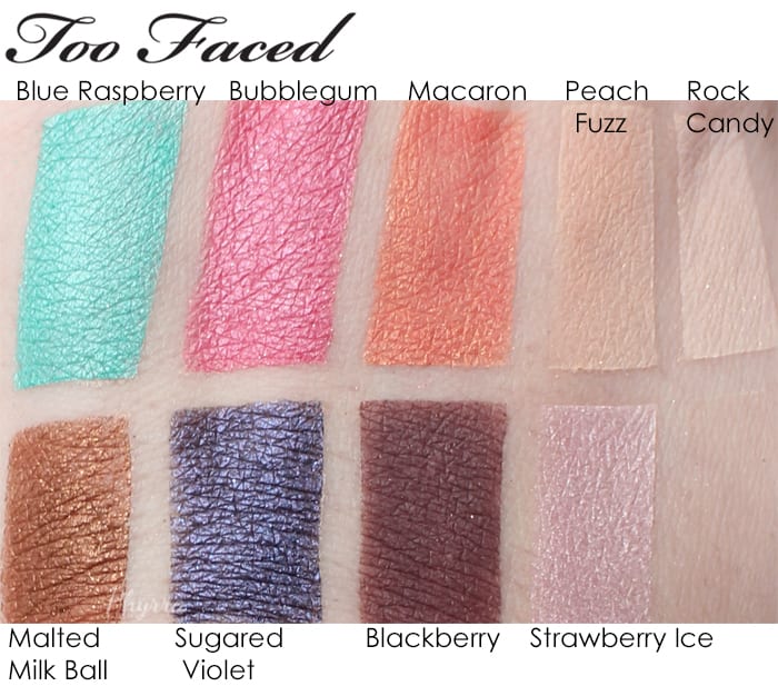 Summer Eyes: Fun Makeup Look Featuring Too Faced Sugar Pop Palette