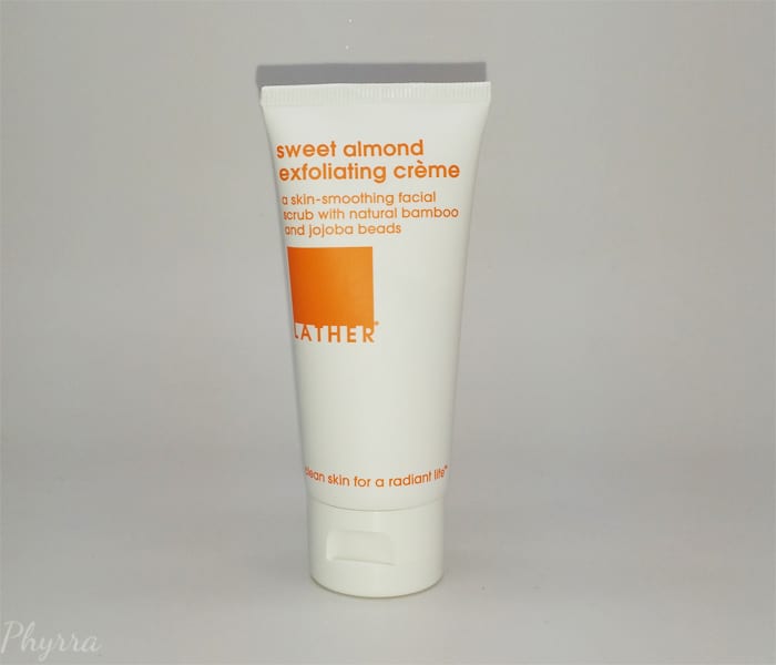 Lather Sweet Almond Exfoliating Creme Review