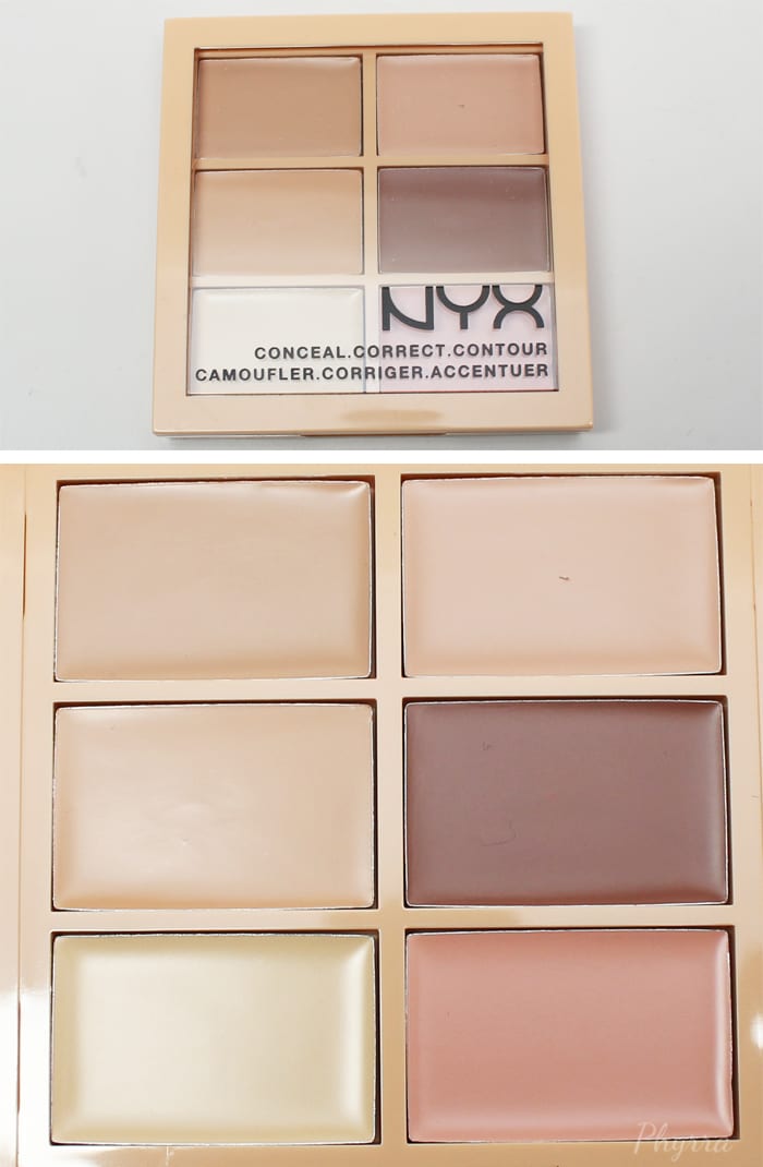 Nyx Conceal Correct Contour Cream Palette Light - Phyrra.net