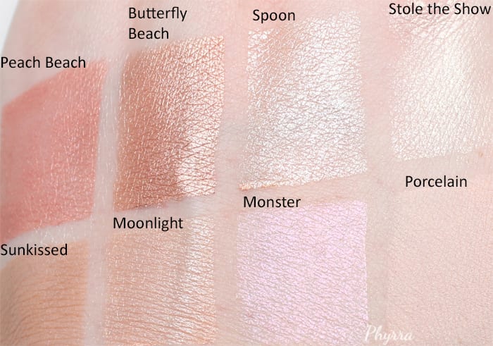 Golden Glowing Blushes and Foundation - Phyrra.net