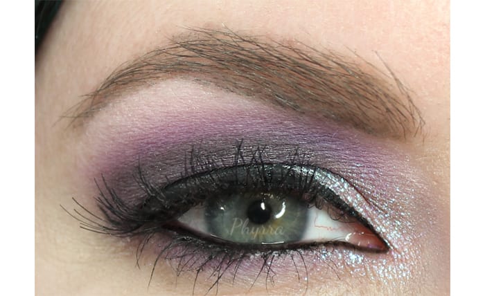 Dramatic Purple Eyeshadow Look