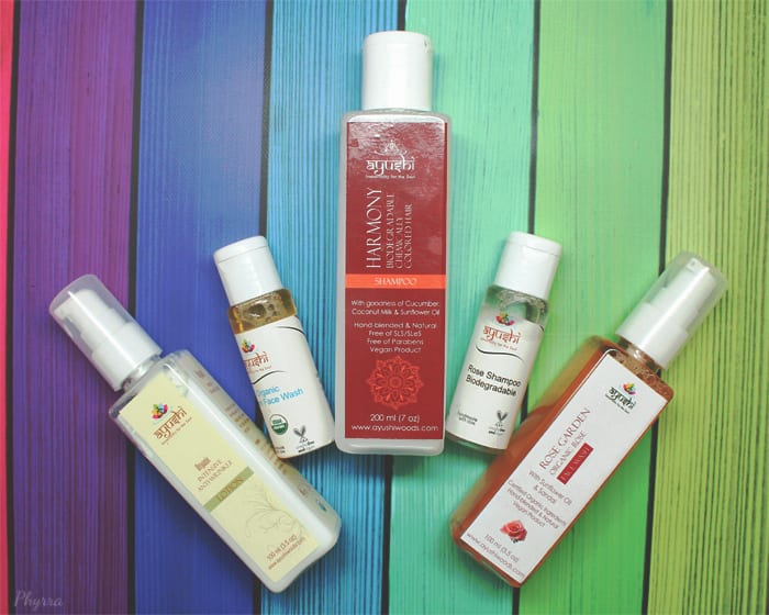 Ayushi Beauty Skincare and Haircare Products 