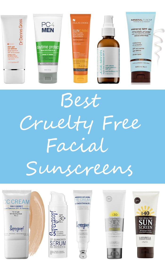 vegan face sunscreen