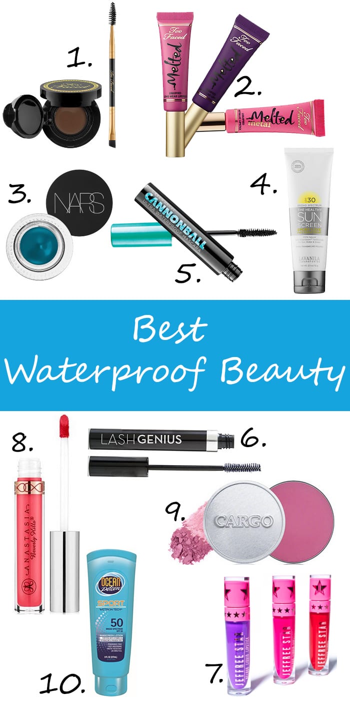 Top 10 Waterproof Beauty