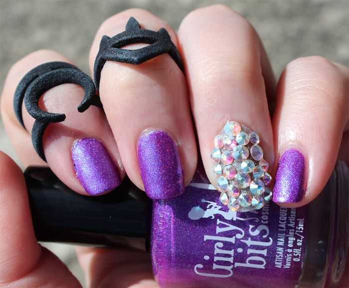 Girly Bits Defying Gravity Mani