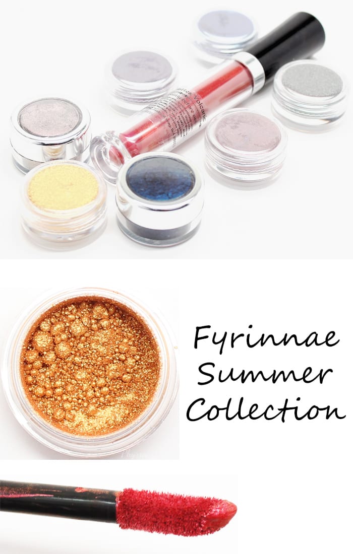 Fyrinnae Summer Eyeshadows Review swatches - Phyrra.net