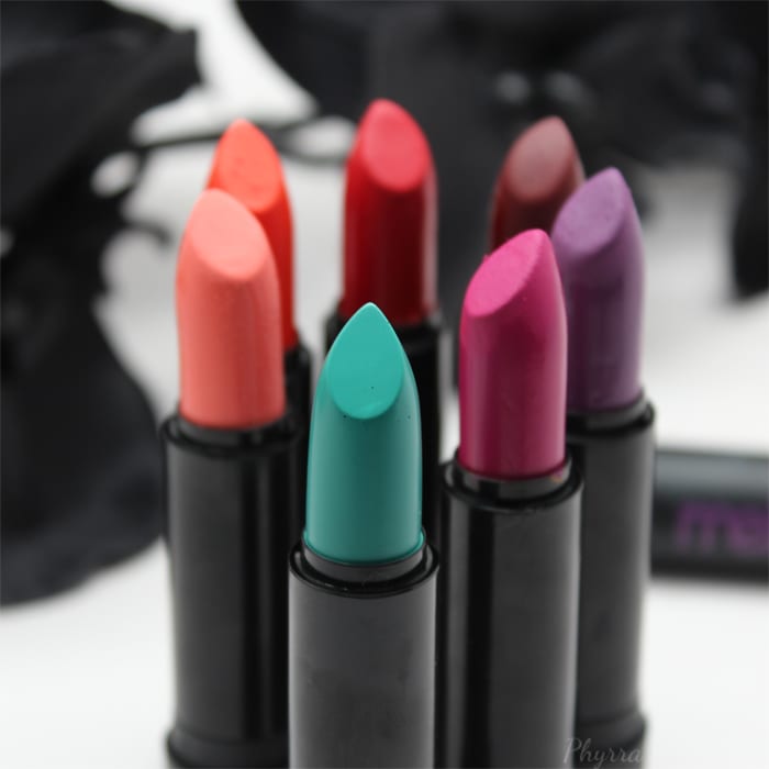 Makeup Inspiration Melt Cosmetics Lipsticks