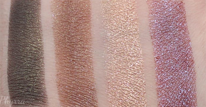 Urban Decay Summer 2015 Moondust Eyeshadows Review and Swatches - Phyrra.net