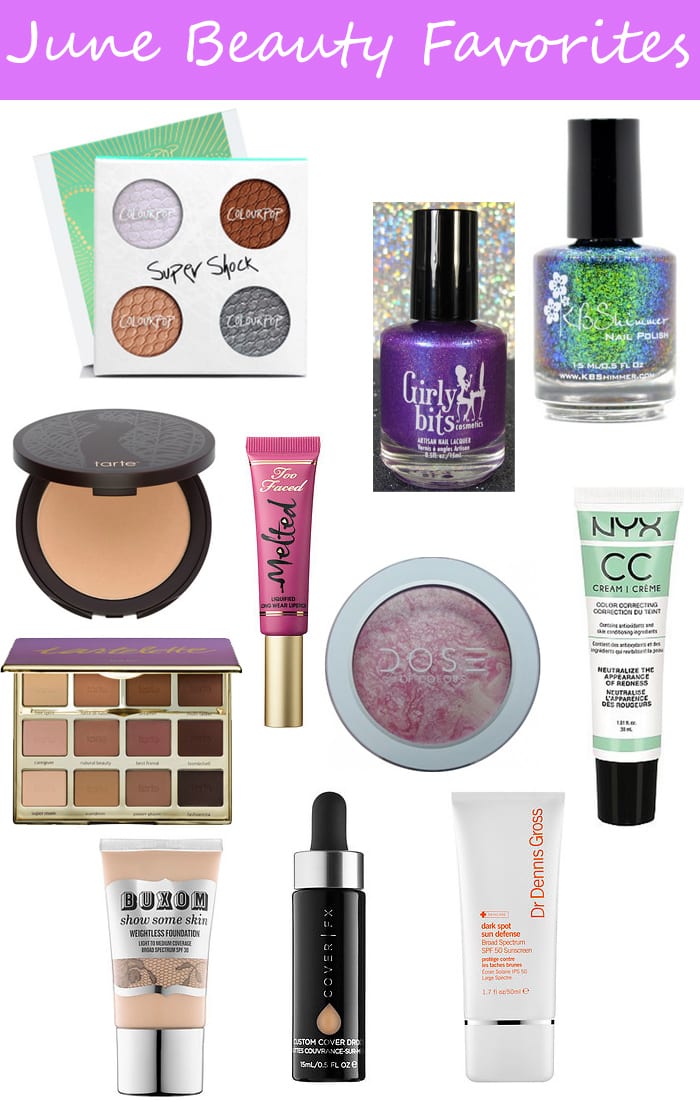 June Beauty Favorites