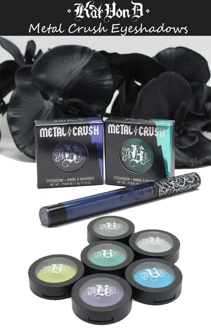 Kat Von D Metal Crush Eyeshadows Video