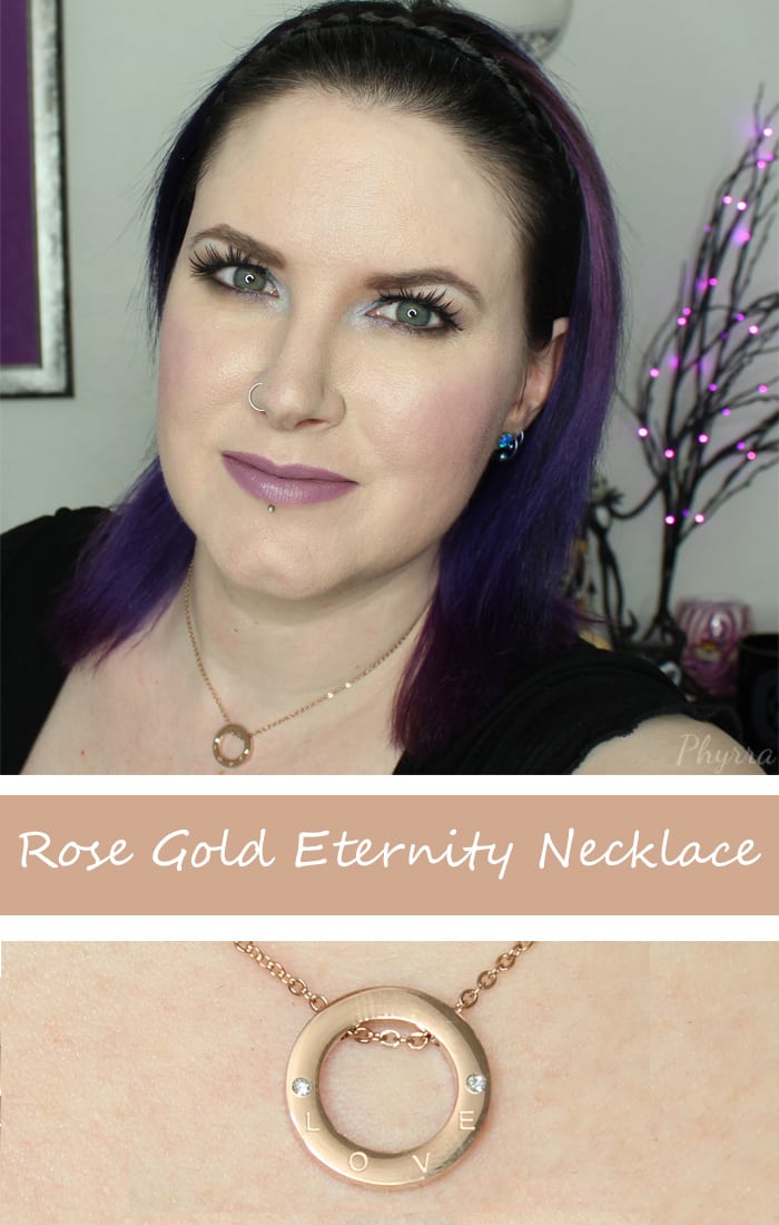 Robert Matthew Rose Gold Eternity Necklace
