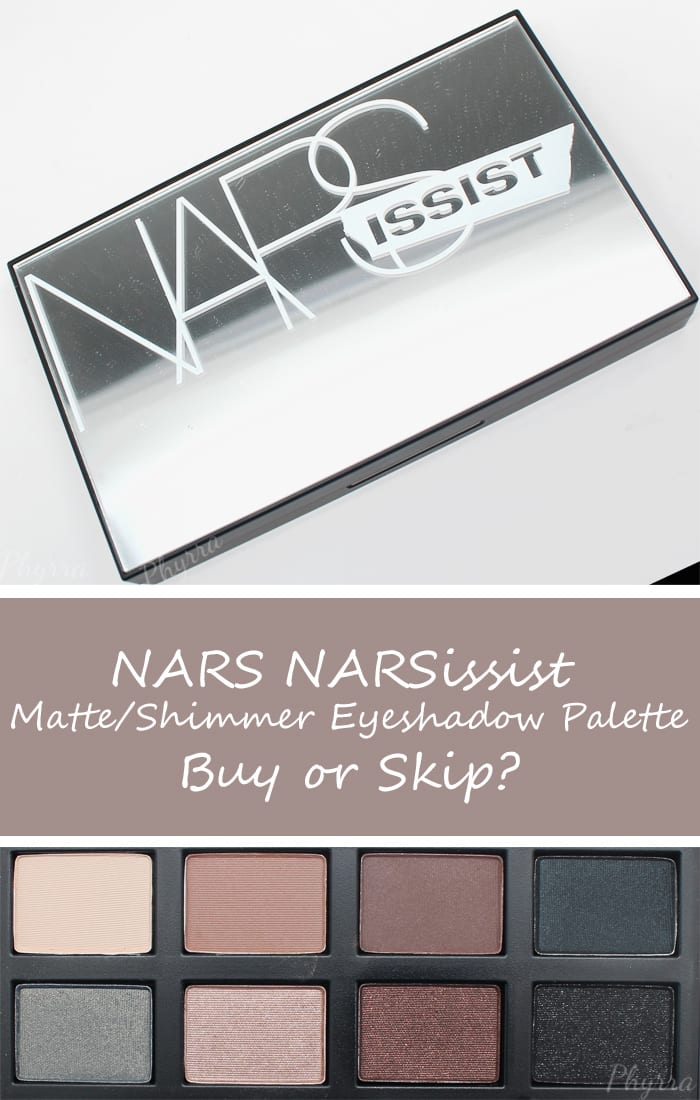 NARS NARSissist Matte/Shimmer Eyeshadow Palette Review and Swatches