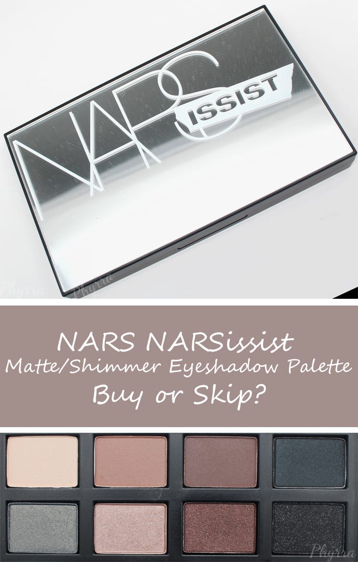 matte and shimmer eyeshadow palette