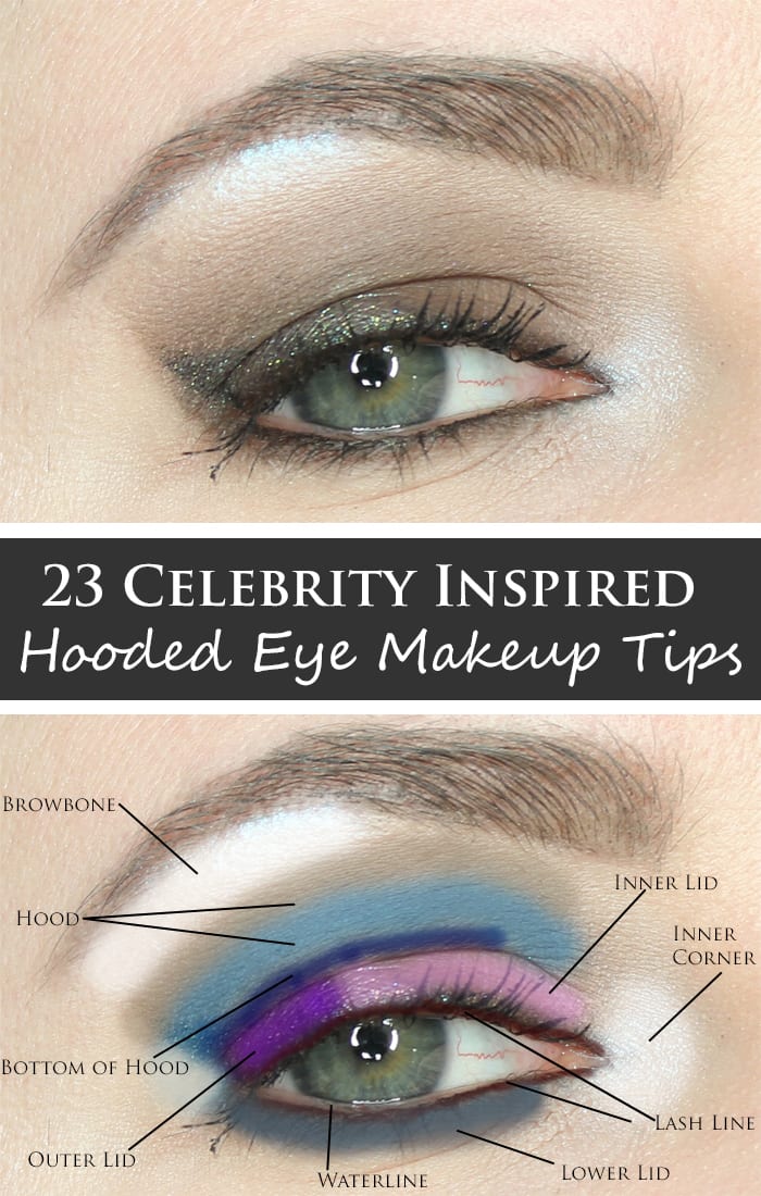 Phyrra brings you 23 of the best Celebrity Inspired Hooded Eye Makeup Tips including favorites from Blake Lively, Jennifer Lawrence and Taylor Swift.