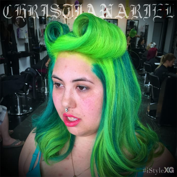 Green Victory Roll