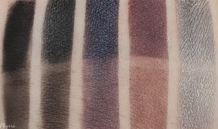Laura Geller Delicious Shades of Cool Delectables Palette Swatches