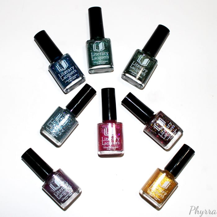 Literary Lacquers Vurt-U-Want Collection Review Swatches