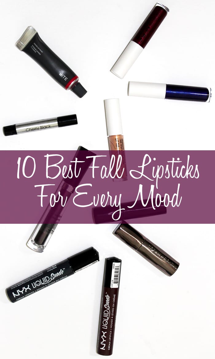 10 Best Fall Lipsticks For Every Mood