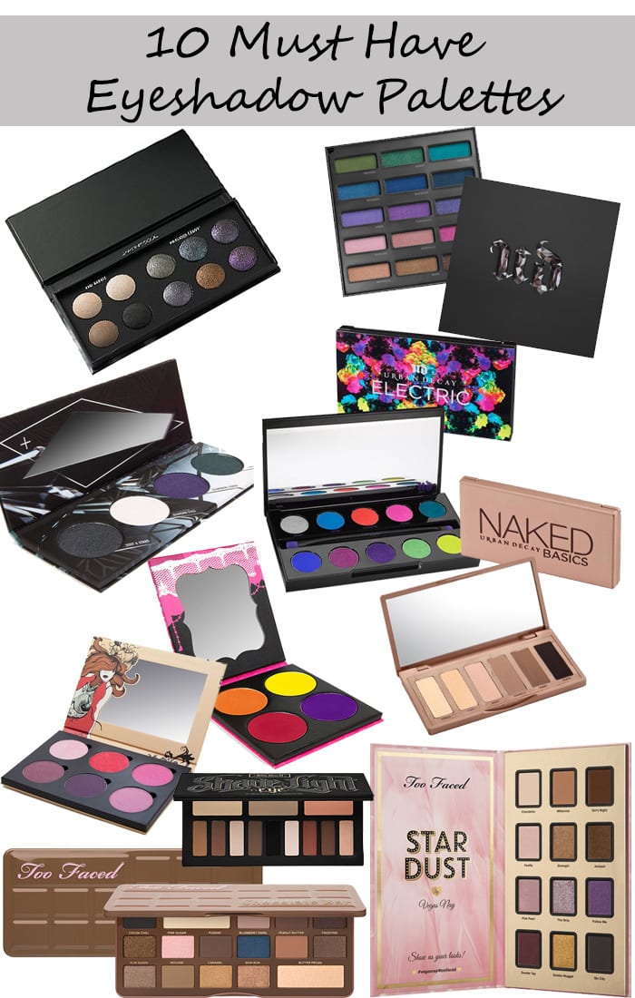 10 Best Eyeshadow Palettes