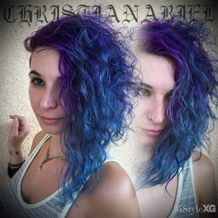 Pravana Purple to Aqua