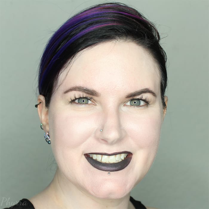 Wearing Fyrinnae Phantasma Lipstick