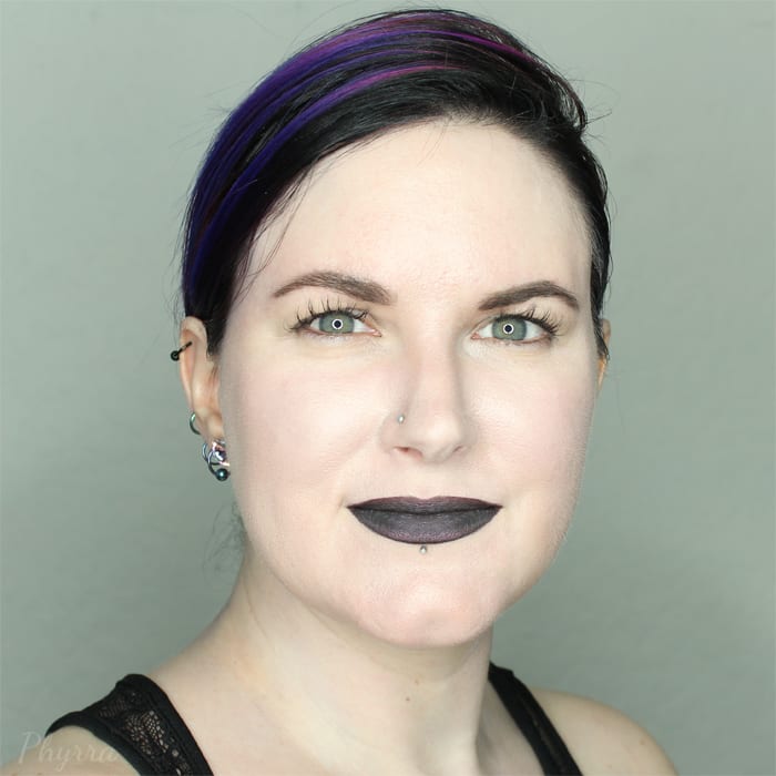 Wearing Fyrinnae Phantasma Lipstick