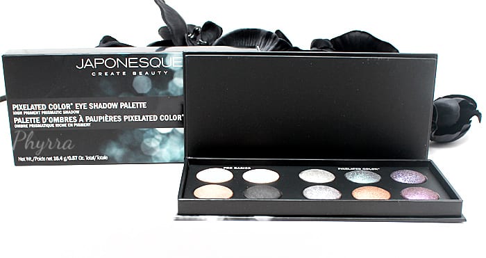 Japonesque Pixelated Color Eye Shadow Palette Review Swatches Video