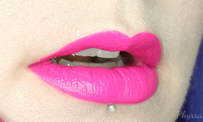 Nyx Liquid Suede Cream Lipstick in Pink Lust