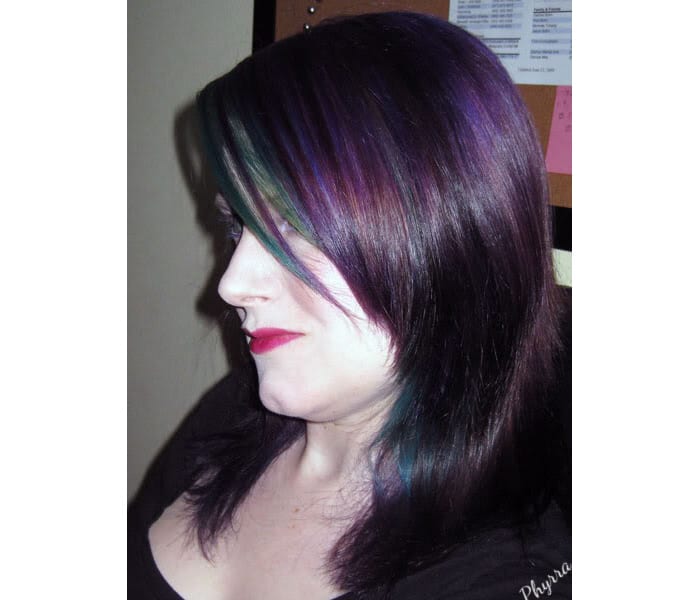 Oil Slick Hair