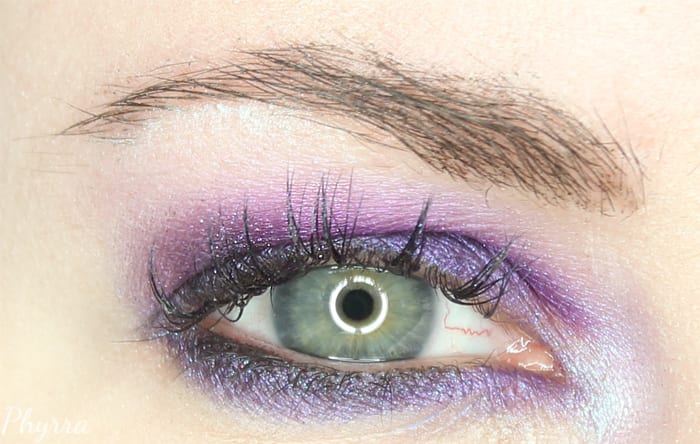 Tutoriel de Fard à paupières Purple Kat Von D