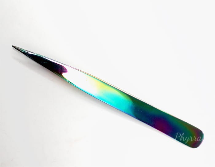 Rainbow Pointed Tip Tweezers