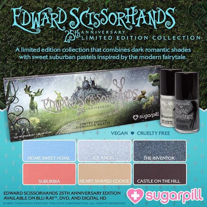 Sugarpill Edward Scissorhands Palette