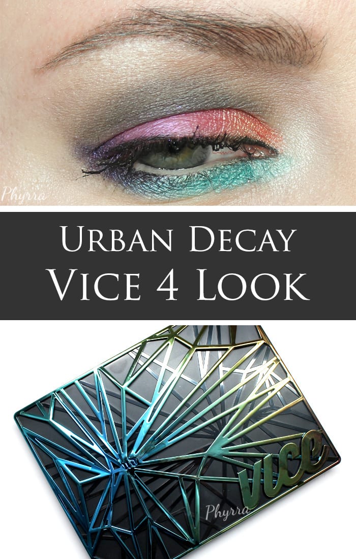 Urban Decay Vice 4 Palette Look