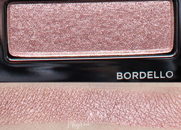 Urban Decay Bordello swatch