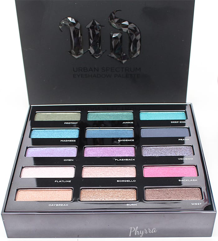 Urban Decay Spectrum Palette Review Swatches Video