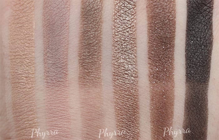 Urban Decay Vice 4 Swatches