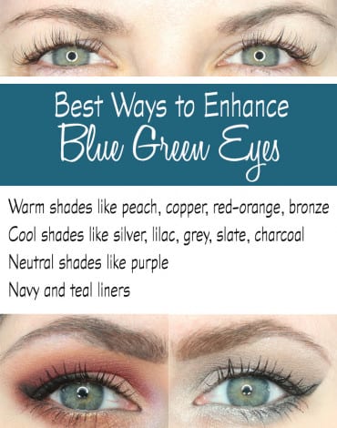 Best Eyeshadows to Enhance Blue Green Eyes