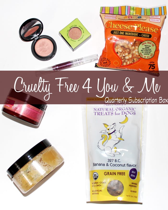 Cruelty Free For You and Me Subscription Box
