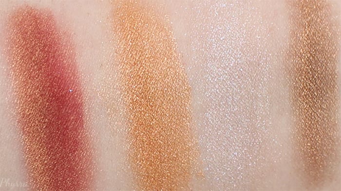 Darling Girl Eyeshadow Swatches