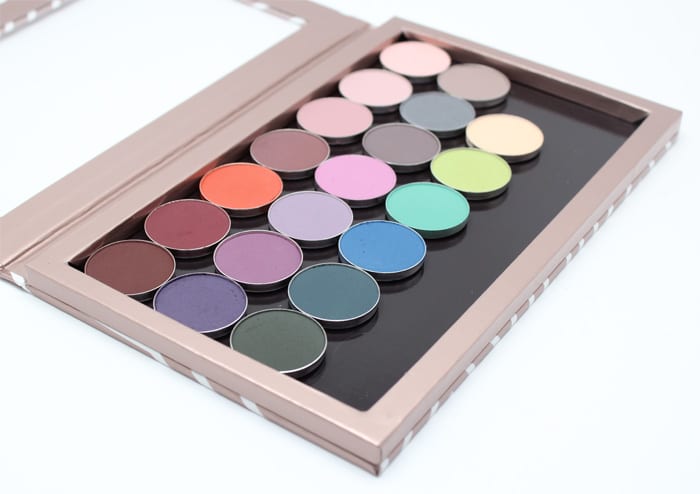 Makeup Geek Matte Eyeshadow Swatches Review