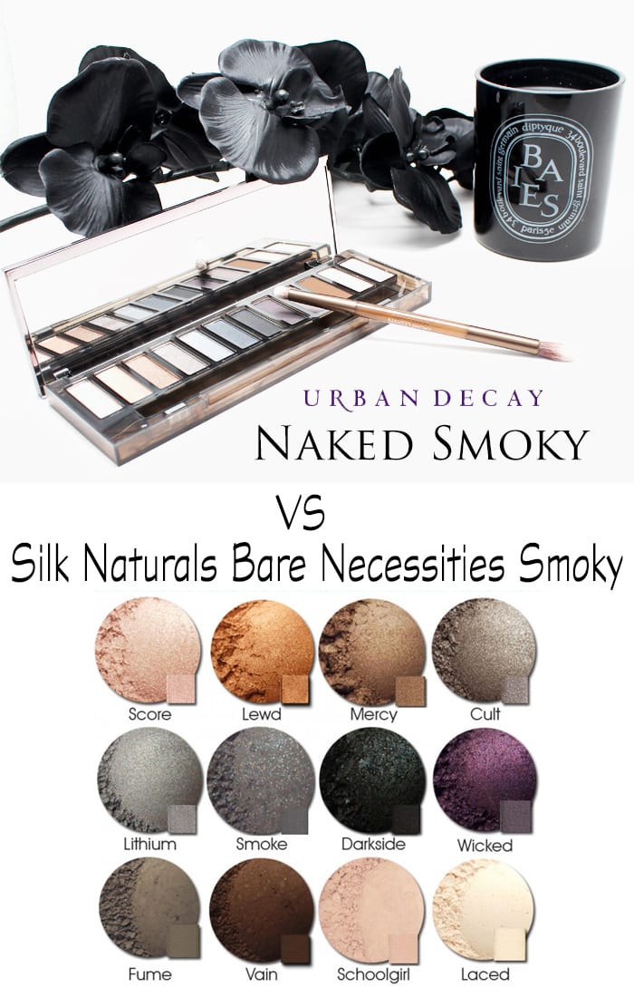 Silk Naturals Bare Necessities Smoky Set vs. Urban Decay Naked Smoky Palette