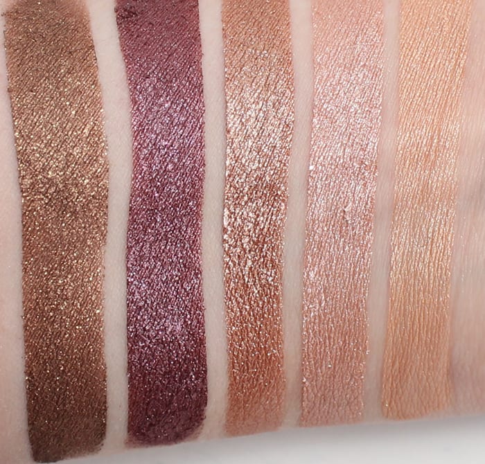 Pur Eye Polish Eyeshadow Swatches and Review
